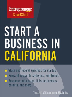 cover image of Start a Business in California